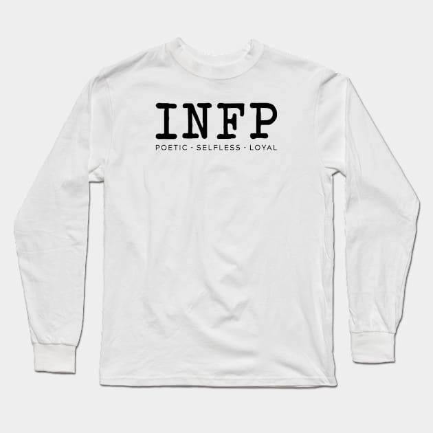 INFP Long Sleeve T-Shirt by Garden Avenue Designs